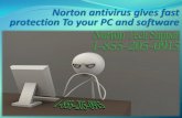 Norton antivirus gives fast protection To your PC and software