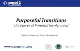 Purposeful Transitions: The Power of Parental Involvement