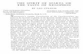 Leo strauss ''the spirit of sparta, or the taste of xenophon'' [1939] ocr