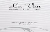 La Van Aesthetic Skin Clinic Brochure