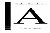 Club de lectura : "El fill de l'acordionista" de Bernardo Atxaga