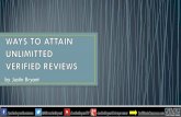 How to attain unlimited verified kindle book reviews