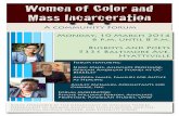Women of Color and Mass Incarceration