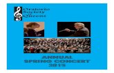 OSQ Spring 2015 Concert Journal