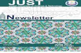 JUST Newsletter June 2015 Issue