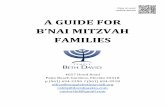 A Guide for B'nai Mitzvah Families