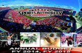 2014-2015 Stadium Budget