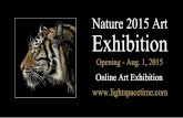 Nature 2015 Online Art Exhibition Event Postcard