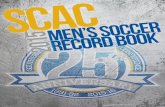 2015 Southern Collegiate Athletic Conference Men's Soccer Record Book