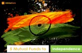 5 mutual funds to financial independence