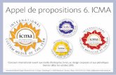 6. ICMA appel de propositions