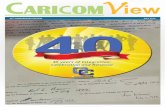 CARICOM View 40th Anniversary Edition