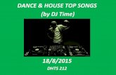 DANCE & HOUSE TOP SONGS 18/8/2015