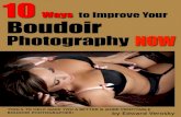 10 Ways to Improve Your Boudoir Photography