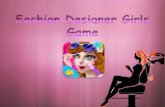 Fashion Designer Girls Game