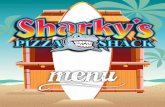 Sharky's Pizza Shack Menu