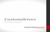 Customdrives, personalized USB Hubs