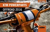 Catálogo KTM Powerparts Offroad 2016