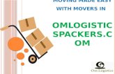 Packers and Movers Services in Noida | Omlogisticpackers