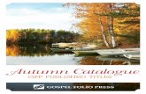 Autumn Catalogue - GFP Published Titles