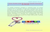 Save pocket cash by getting health insurance in florida