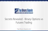 Secrets Revealed - Binary Options vs Futures Trading