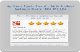 Dryer Repair Oxnard - Smith Brothers Appliance Repair (805) 852-1456