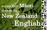 Maori words in English