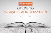 Guide to Monetize Your Website
