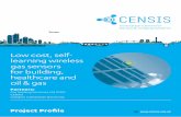 CENSIS Gas Sensing GCU Project Profile