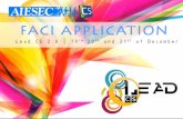 LEAD CS 2.0 Faci application - AIESEC Colombo South