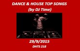 DANCE & HOUSE TOP SONGS 29/9/2015