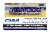 2015 Chowan Volleyball Media Guide