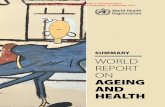 WHO World report on Ageing And Health