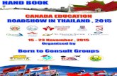 Canada education roadshow '2015 handbook