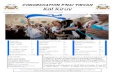 Congregation P'nai Tikvah's Kol Kiruv - October 2015 - Tishrei / Chesvan 5776