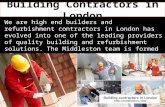 Building contractors in london