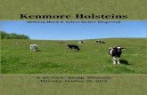 Kenmore Holsteins Milking Herd & Select Heifer Dispersal