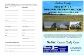 Prospectus for 11-14-2015 Coolley Real Estate Auction, Centralia, MO