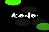 Kodo Sales Brochure 2015