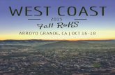 West Coast Fall RoKS 2015 Delegate Mailer