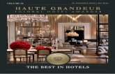 Haute Grandeur, The Best in Hotels™ Oct 2015
