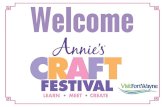 Annie's Welcome sign