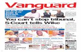 You cant stop tribunal, S-Court tells Wike