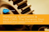 Marketing automation and your crm the dynamic duo ebook