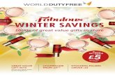 Fabulous Winter Savings at World Duty Free Gatwick