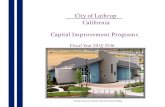 2015/2016 Adopted Capital Improvement Programs