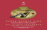 Victorian Opera - 2015 - Seven Deadly Sins Programme
