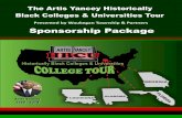 2016 HBCU Tour Sponsorship Package