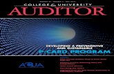 ACUA C&U Auditor, Fall 2015